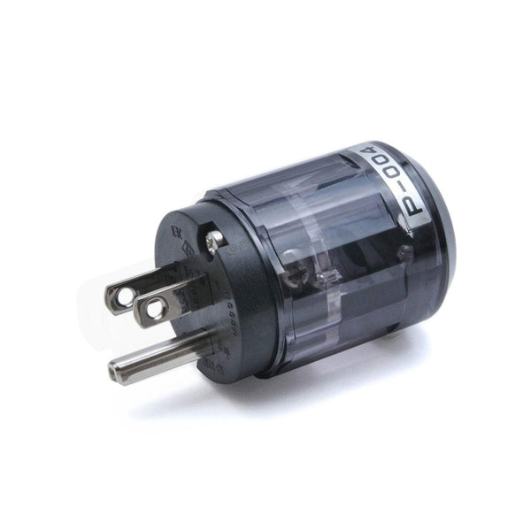 Oyaide P004 UL Plug Black Rhodium