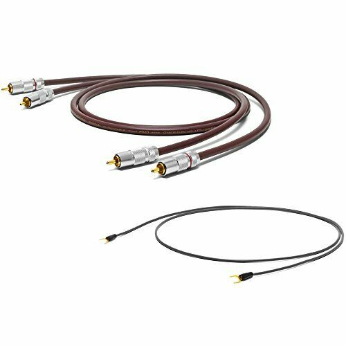 Oyaide PH-01 RR RCA-RCA Turntable cable 1m pair